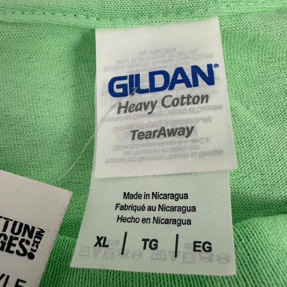 Norwegian Cruise Line St. Thomas Mint Green Gildan T-Shirt XL 100% Cotton - Picture 4 of 7